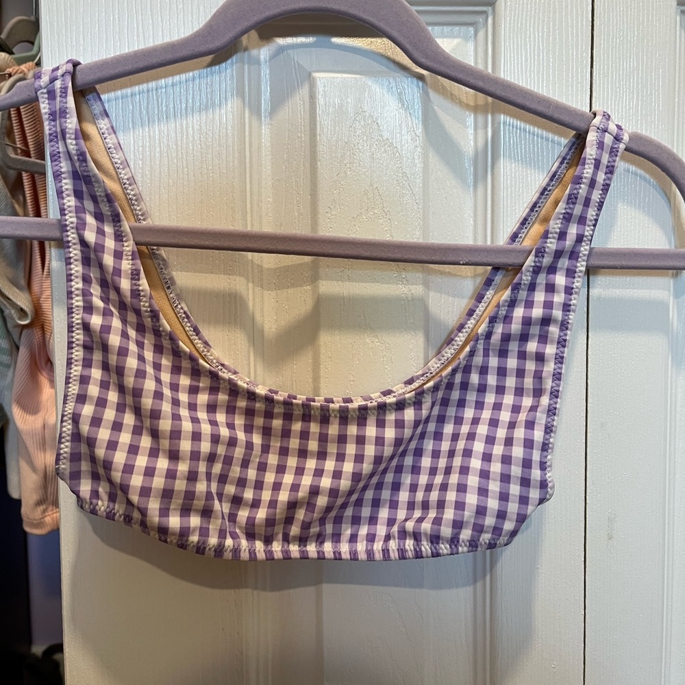 Size xxs, pacsun bikini top, scoop neckline